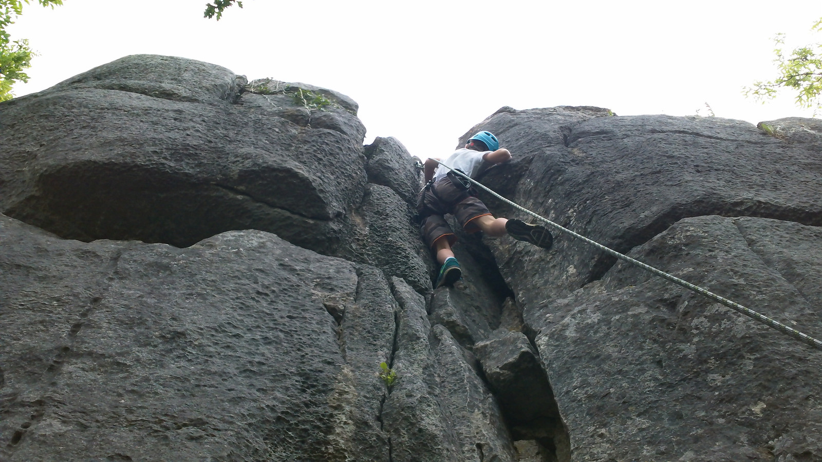 a climbing challenge