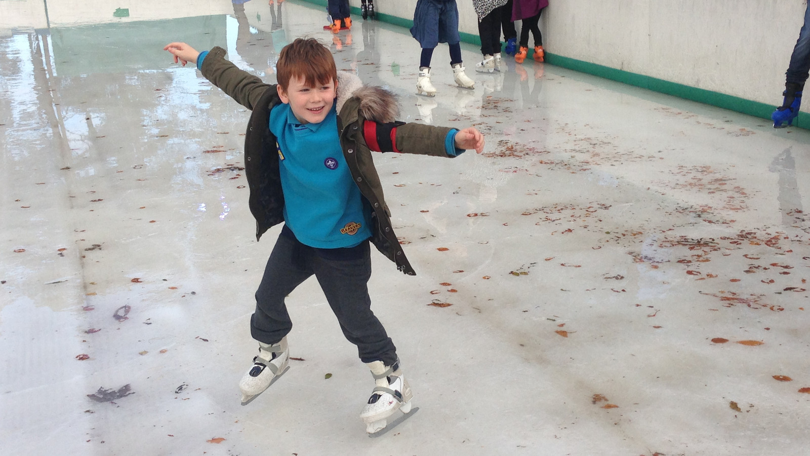 Ice Skating at Stockeld Park