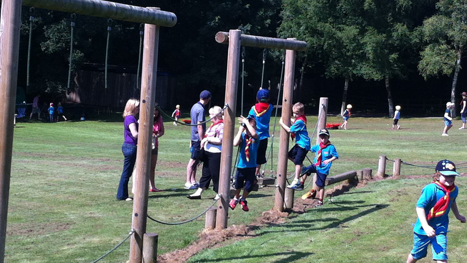On The Assault Course
