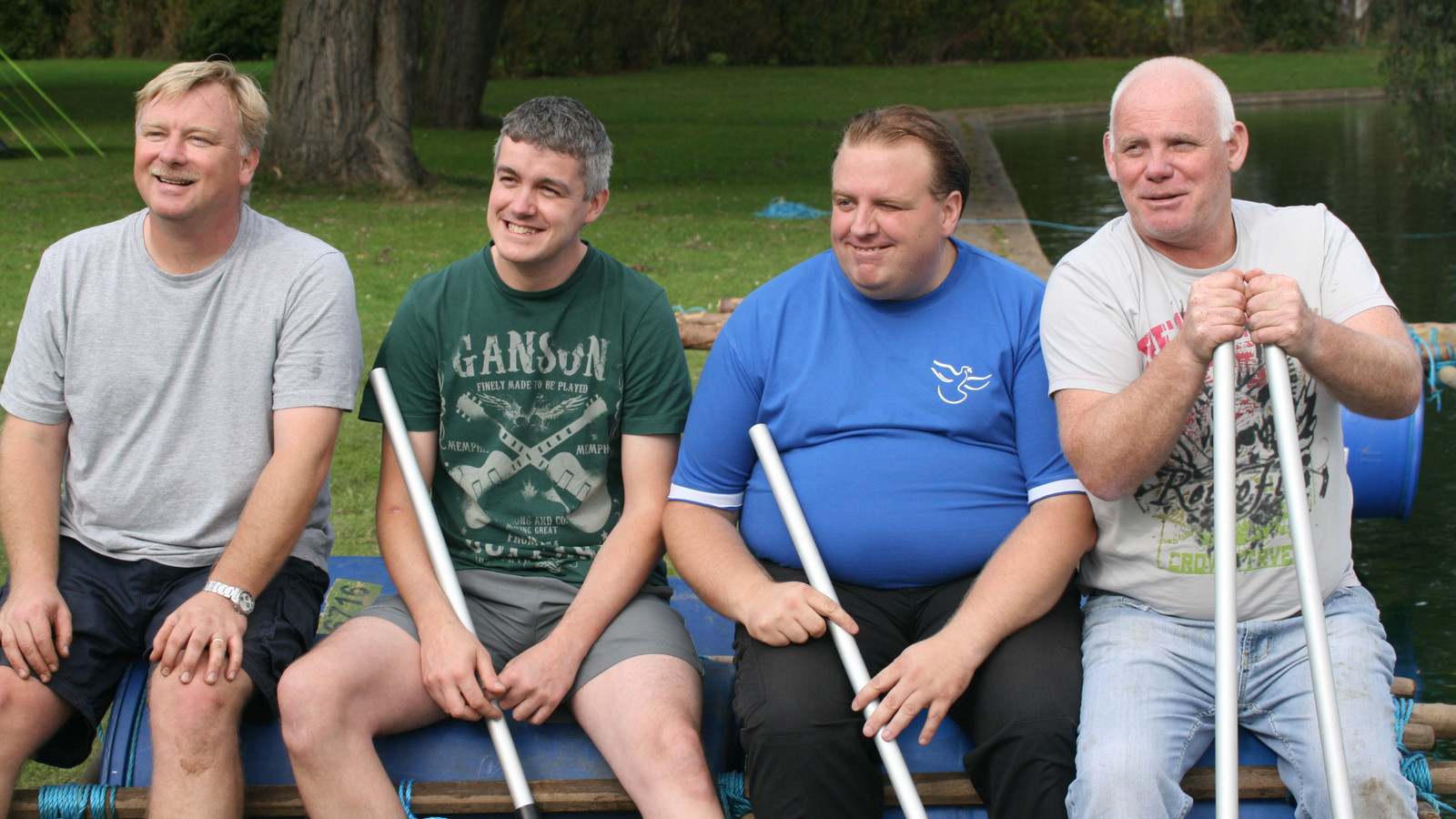 The Adults Rafting Team