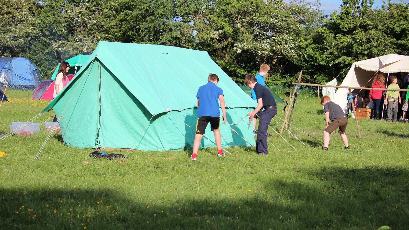 traditional patrol tent