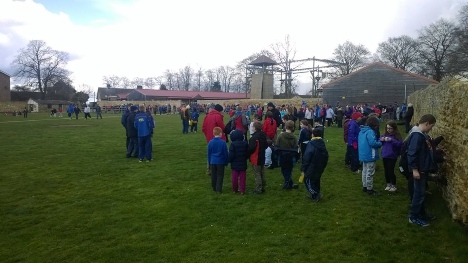 Scouts at the PGL weekend