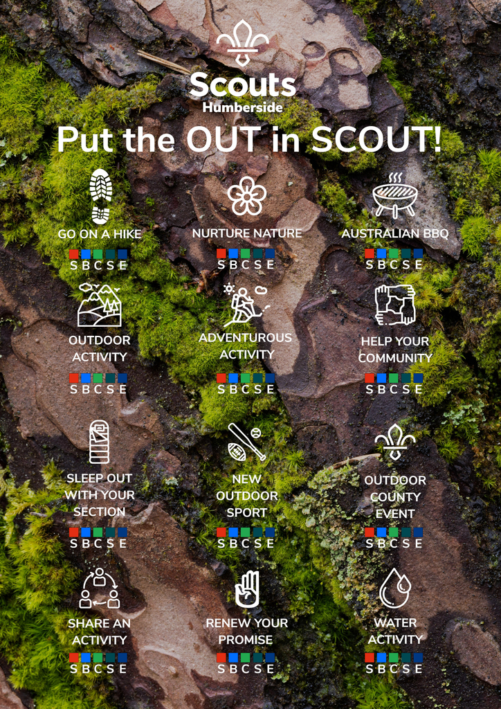 Put the OUT in SCOUT Poster SMALL