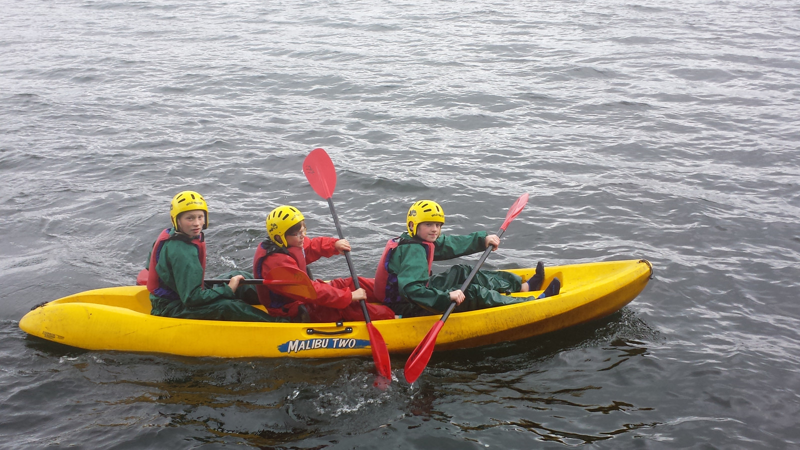 Scouts Canoeing