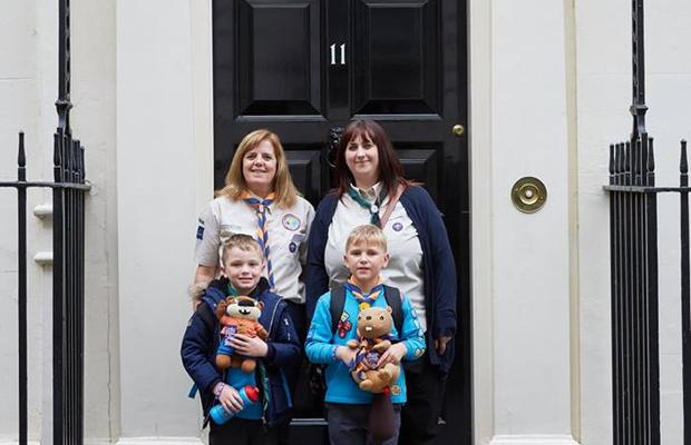 Beavers Trip to Downing Street