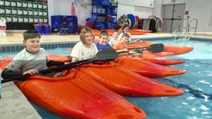 Scouts Kayaking at Immingham 2021