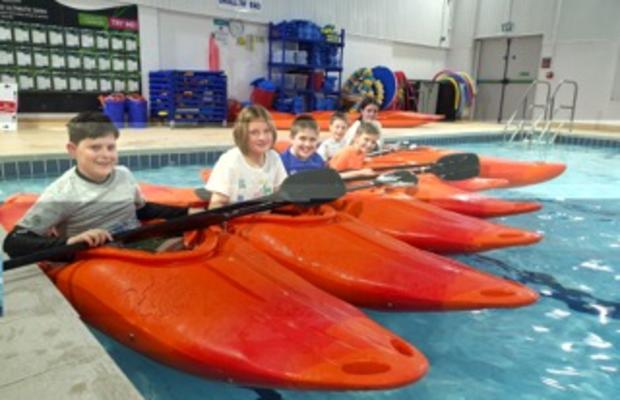 Scouts Kayaking at Immingham 2021