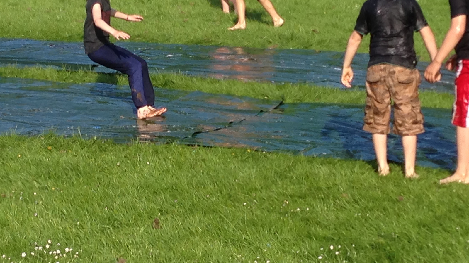 On The Water Slide