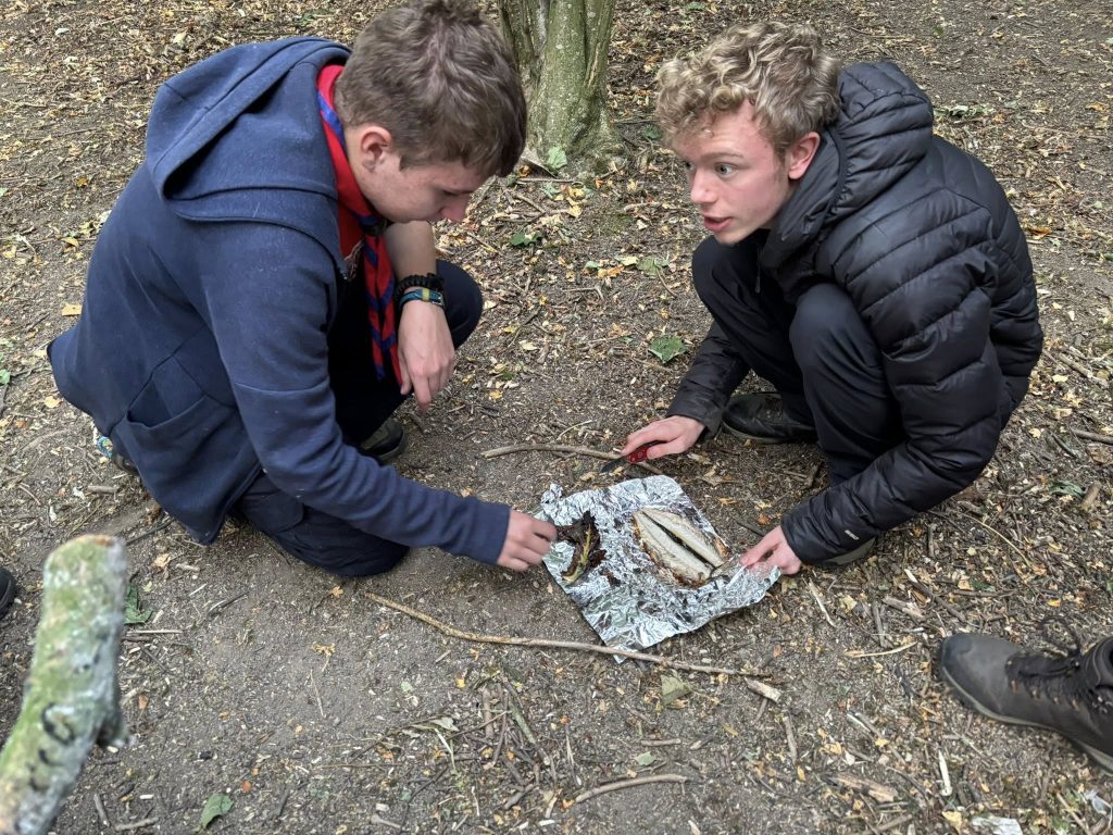 Explorers Take on the Survival Challenge at Tablers Wood
