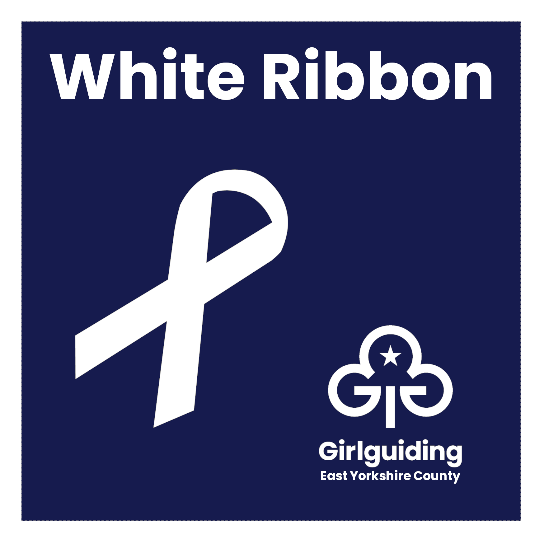 White Ribbon Badge