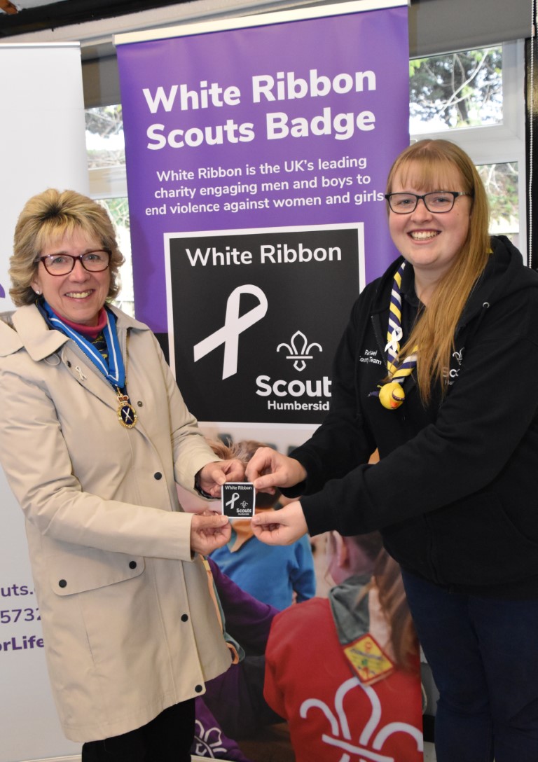 White Ribbon Badge Launch