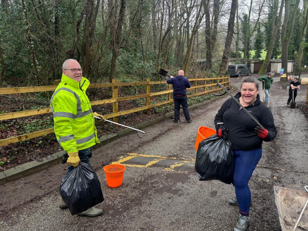 Sweat Smiles And Scouting Spirit Our Raywell Work Day Success 4