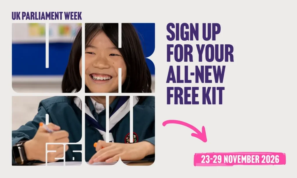 Uk Parliament Week Sign Up